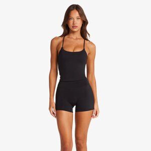 CSB / FREEDOM SCRUNCH SHORTS 4" / BLACK / SIZE M